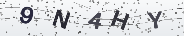 Security code: five letters and numbers
